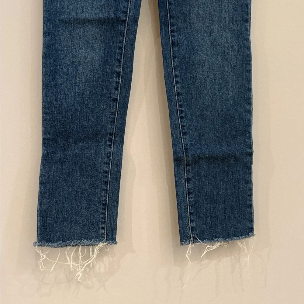 Sam Edelman The Stiletto Straight High Rise Ankle Jeans Medium Wash 2 / 26